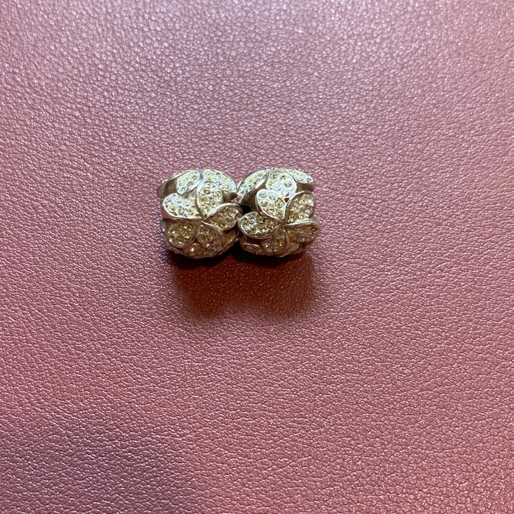 Two Brighton rhinestone spacers